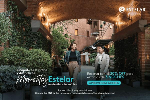 PROMO DESESTRÉSATE “30%OFF⭐ ESTELAR La Torre Hotel Suites Medellin